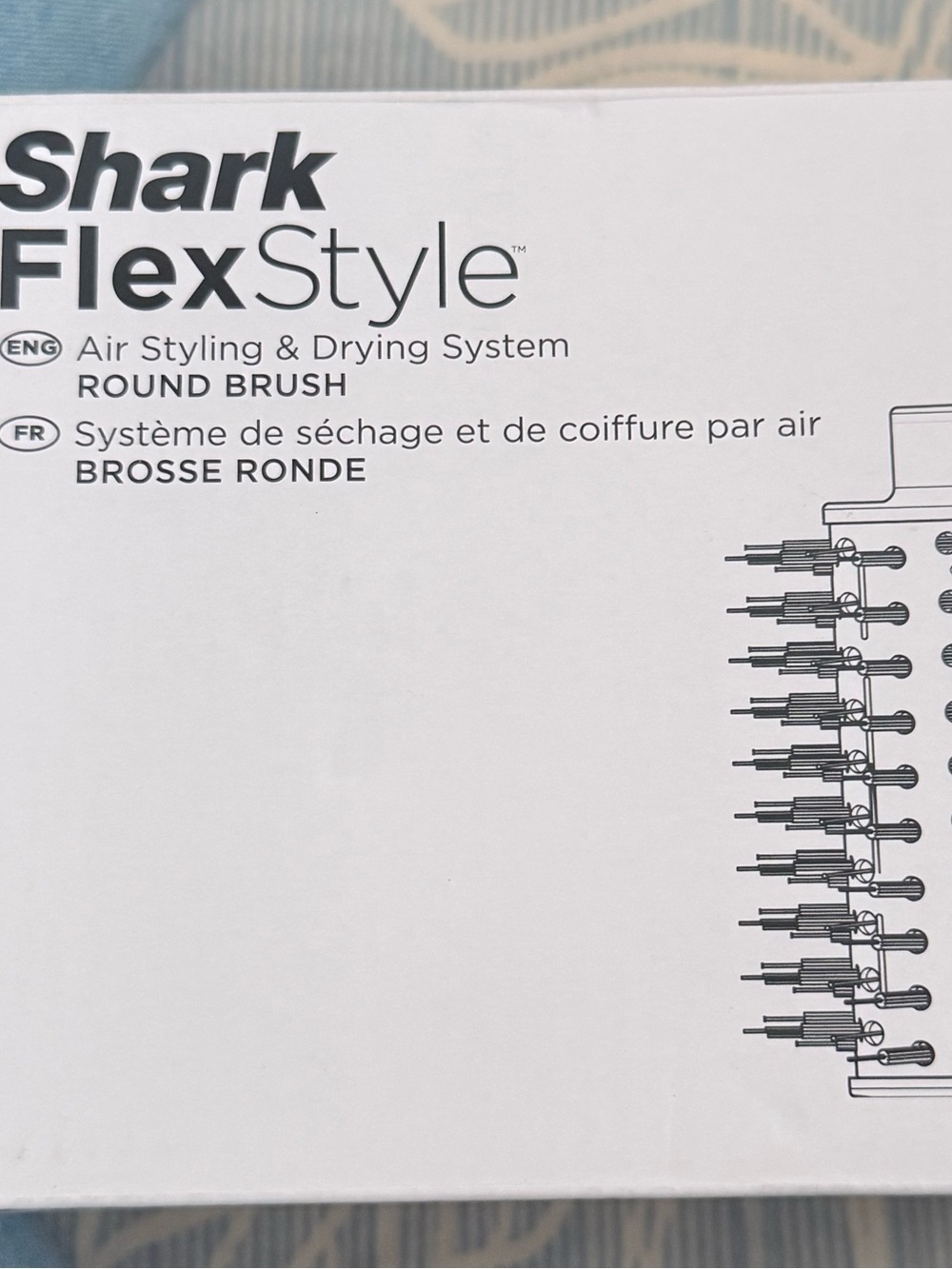 Shark FlexStyle Round Brush Attachment - White